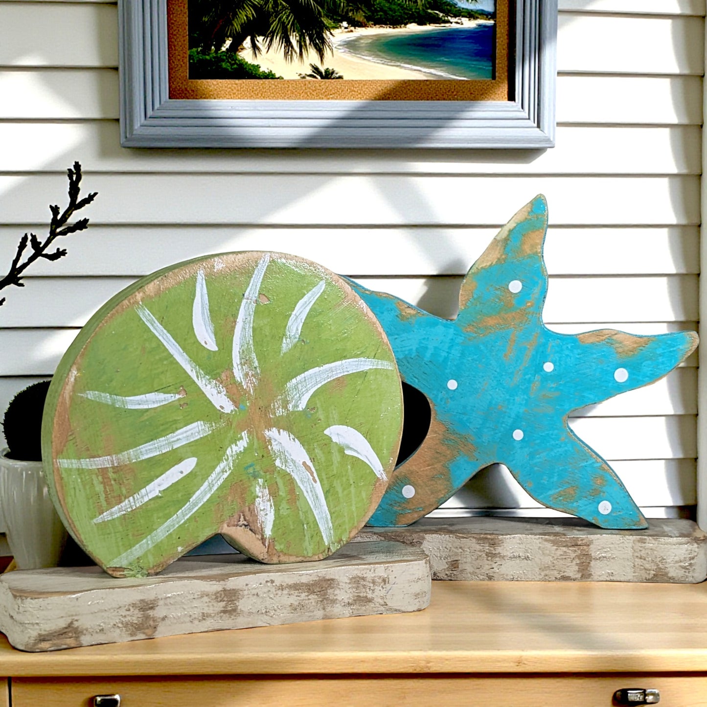 Beach Table Centerpiece Small Seashell Party Accents Nautical Wedding Display Tropical Birthday Cake Table Prop Island Ceremony Shell Decor