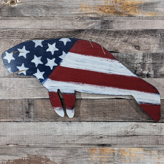 Coastal Living Florida Manatee Wall Decor Ocean Themed Nursery Accent Beach Lover Housewarming Gift Idea Tropical Wedding Decor