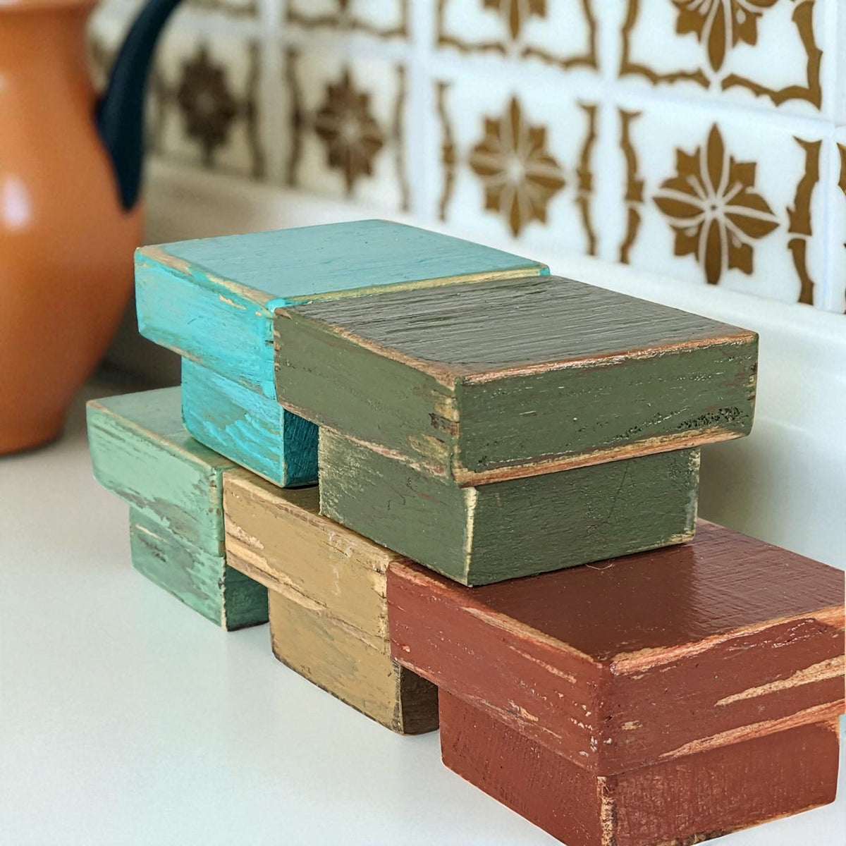 Tiny Wood Risers