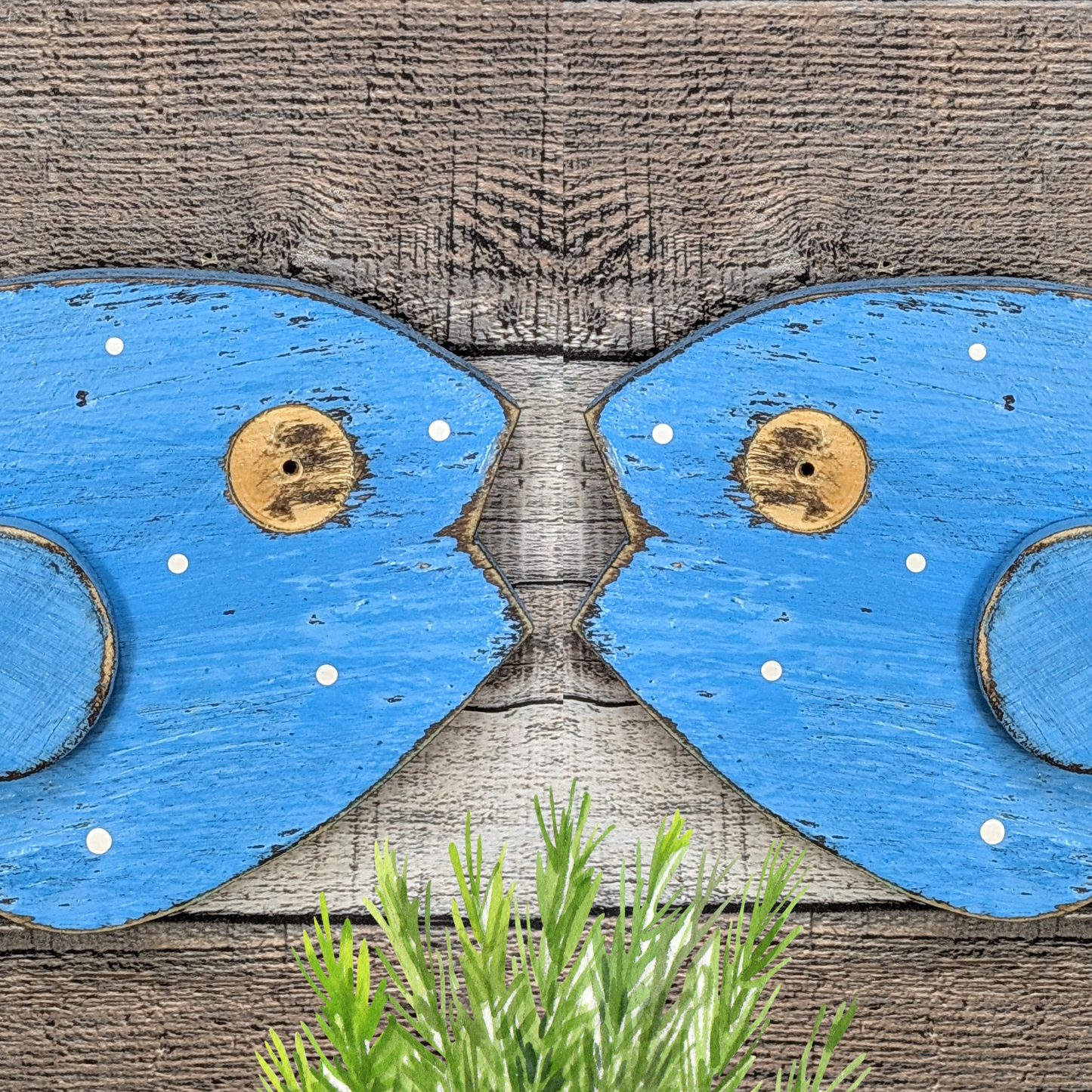 Mid-Century Style Home Accent Boomerang Tiki Bar Fish Decor Ocean Themed Nursery Wall Hanging Beach Home Staging Coastal Living Photo Prop