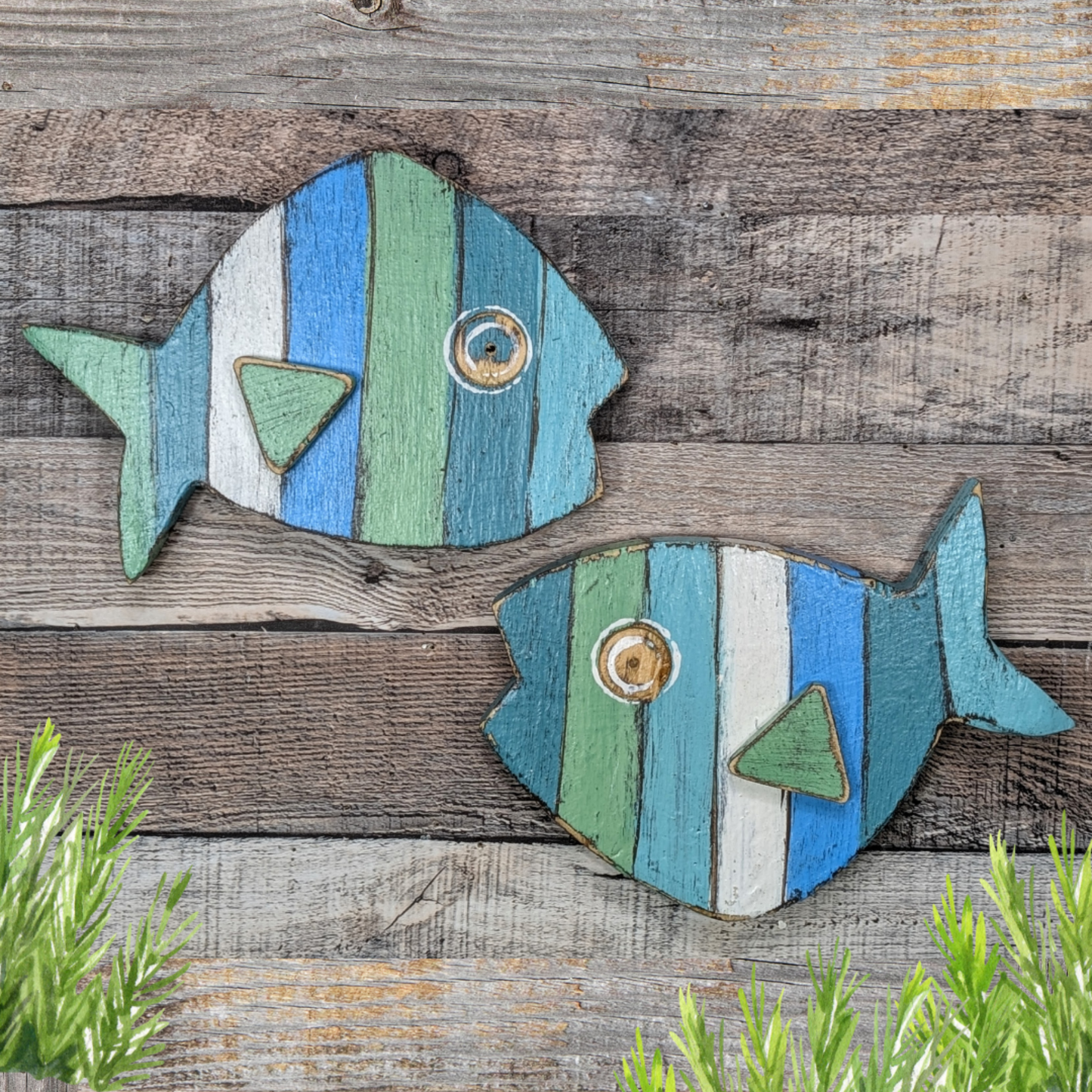 Mid Century Beach Lover Wood Art Retro Boomerang Fish Wall Hanging Ocean Themed Nursery Decor Coastal Farmhouse Home Staging Shelf Accent