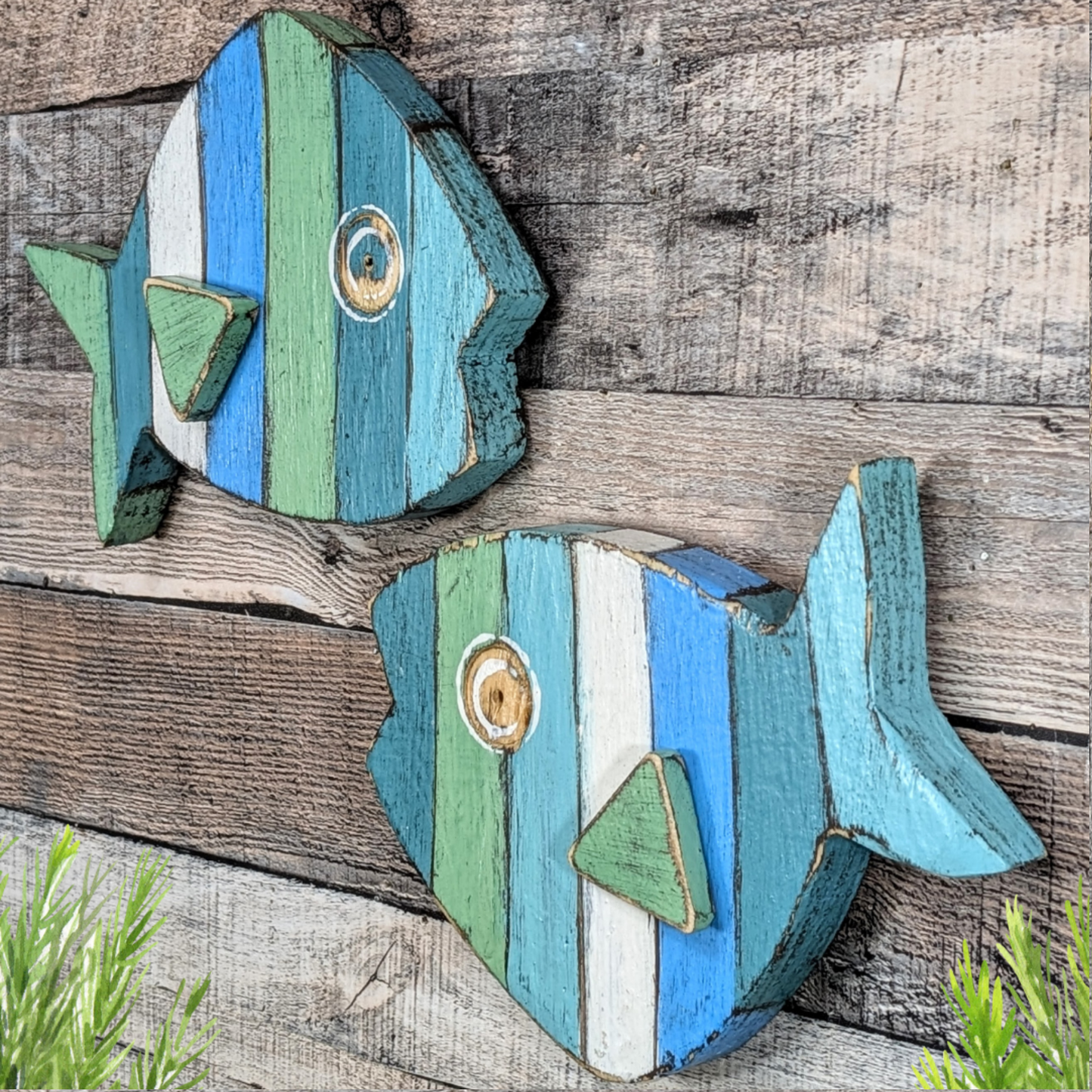 Mid Century Beach Lover Wood Art Retro Boomerang Fish Wall Hanging Ocean Themed Nursery Decor Coastal Farmhouse Home Staging Shelf Accent