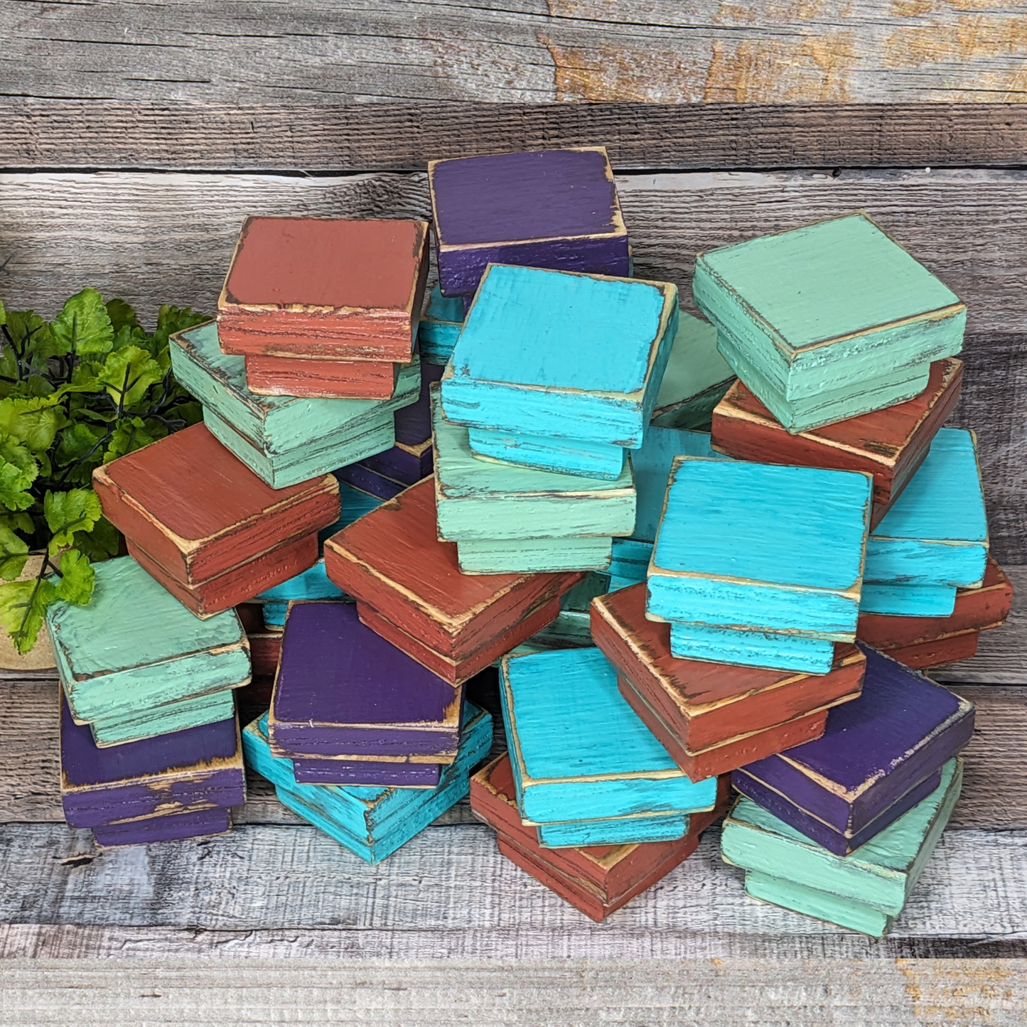 Small Art Stand Tiny Shelf Accent Block Mini Wood Platform Rustic Miniature Doll House Display Table Tiny Stool Tabletop Furniture Decor