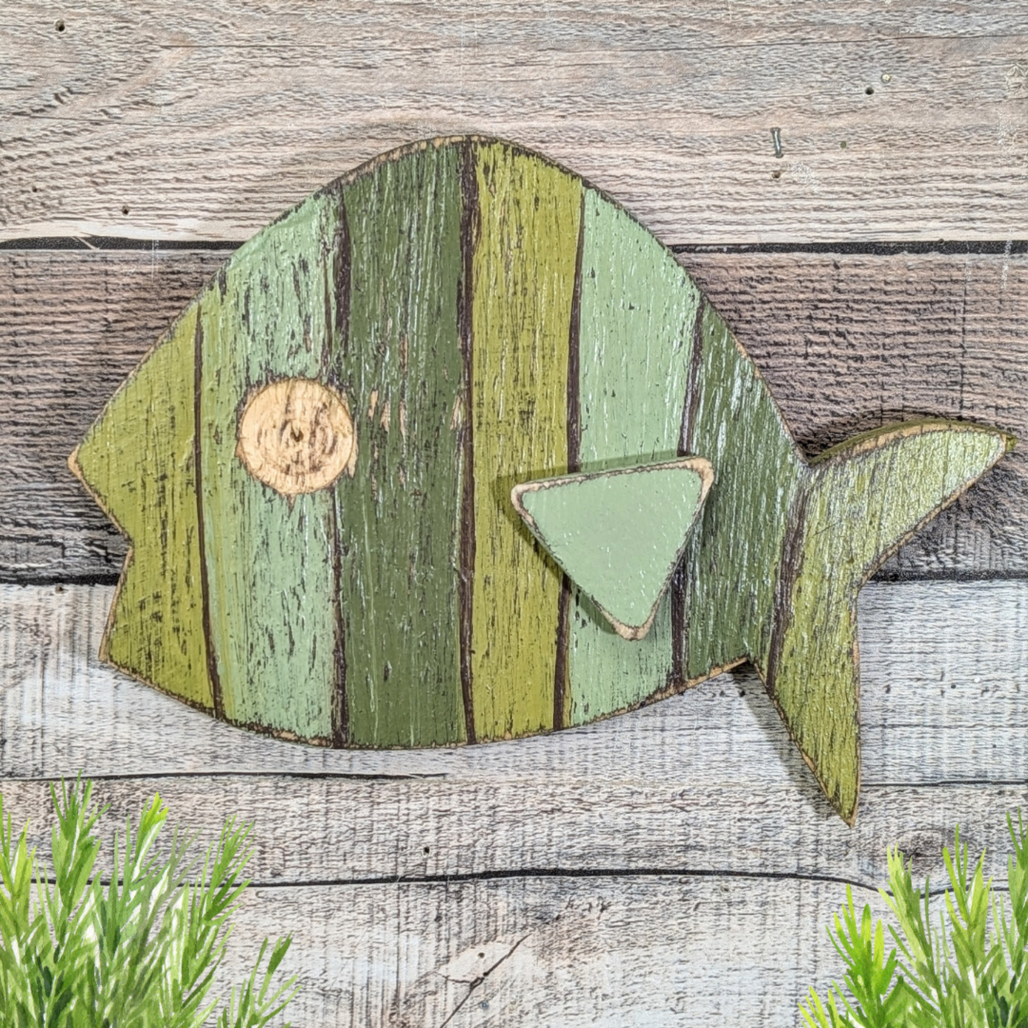 1950's Coastal Inspired Boomerang Fish Mid Century Beach Lover Art Atomic Era Themed Home Staging Retro Photo Prop Wall Decor