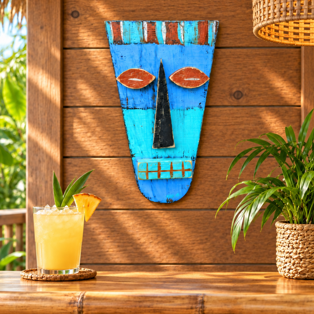 Tropical Tiki Bar Decor