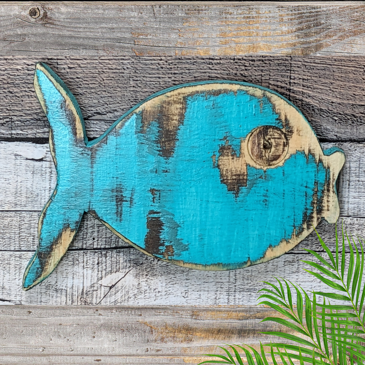 8 Tropical Fish Wall Decor Ocean Themed Kissing Fish Nursery Beach Lover Gift Idea Nautical Mancave Tiki Bar Wall Hanging Coastal Farmhouse