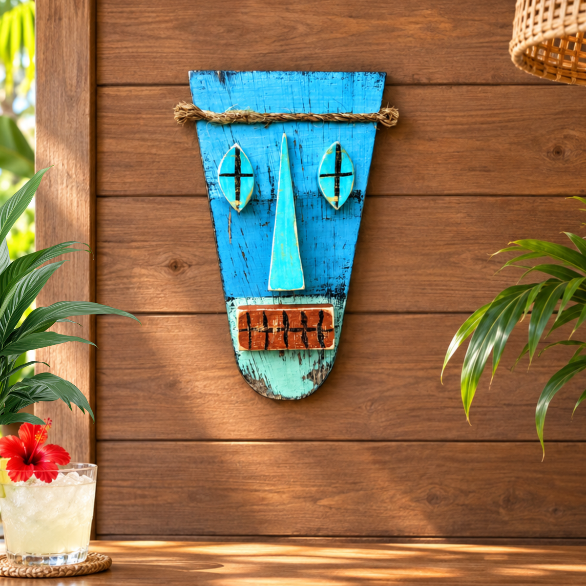 Tropical Tiki Bar Decor