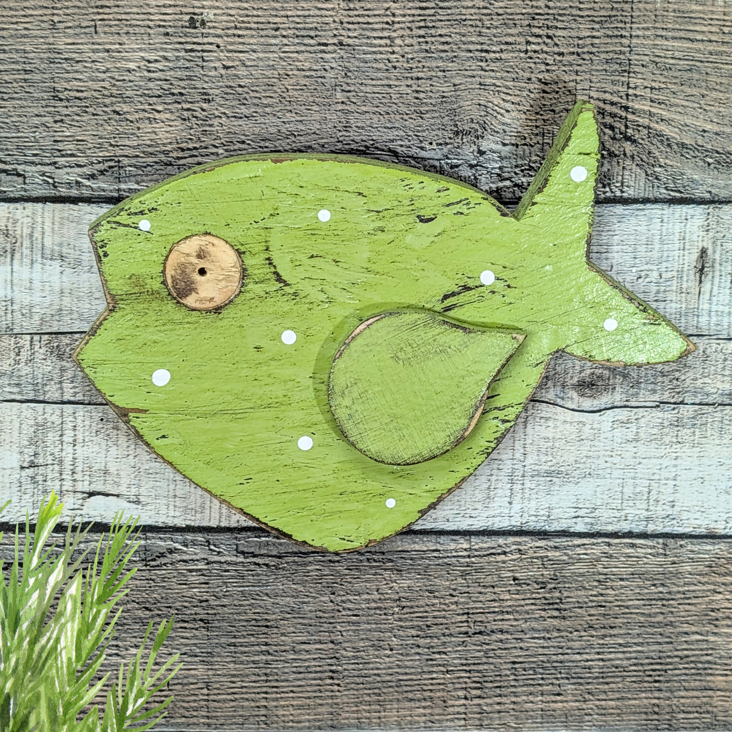Mid-Century Style Home Accent Boomerang Tiki Bar Fish Decor Ocean Themed Nursery Wall Hanging Beach Home Staging Coastal Living Photo Prop