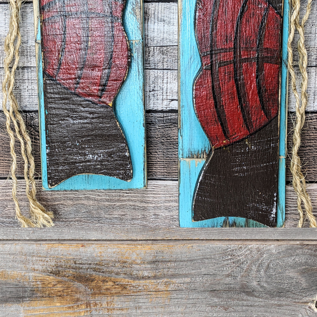 Island Tiki Totem Wall Hanging Set