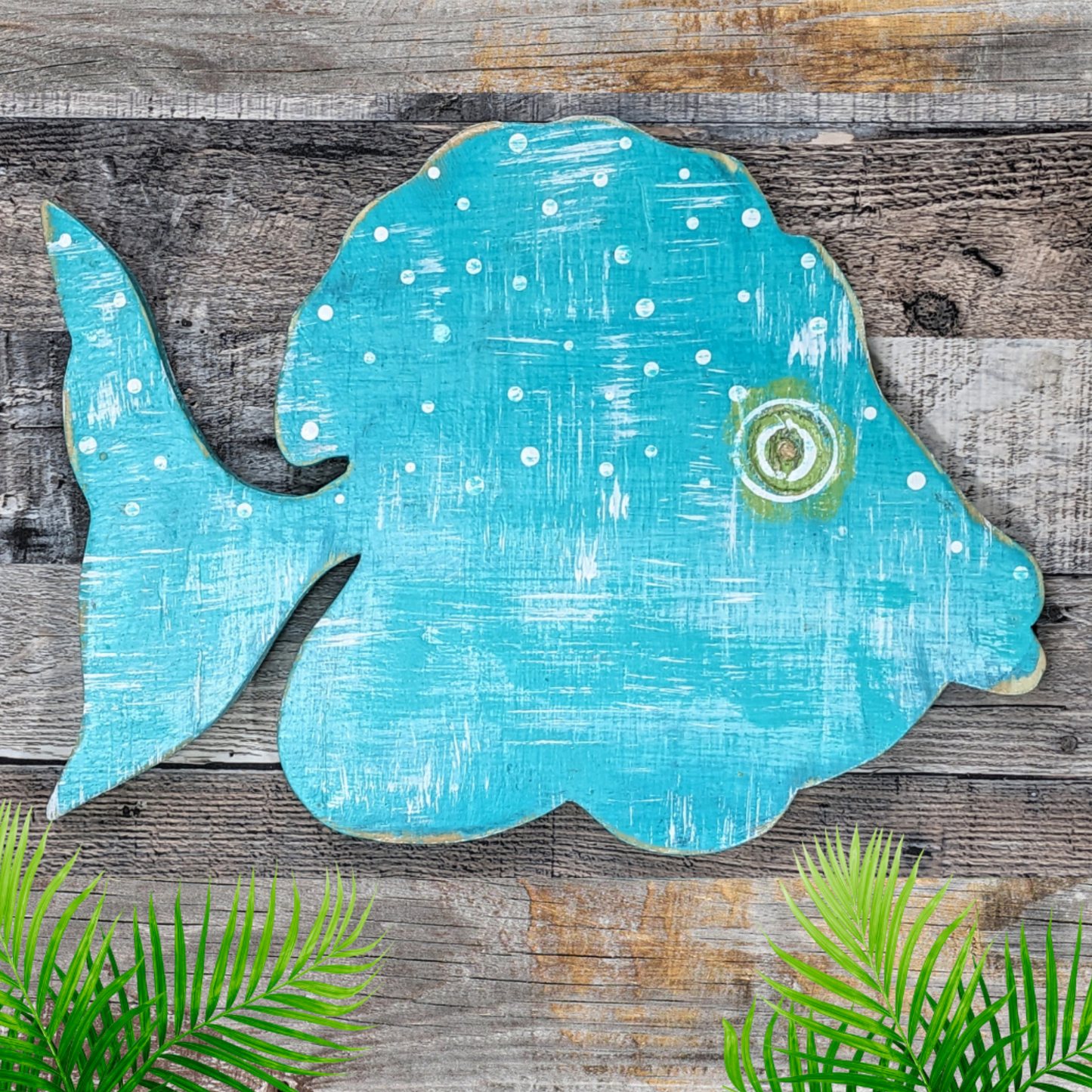 Tropical Coral Reef Fish Decor Coastal Art for Beach House Wooden Angelfish Wall Hanging Fish Decor Gift Idea Whimsical Nautical Nursery