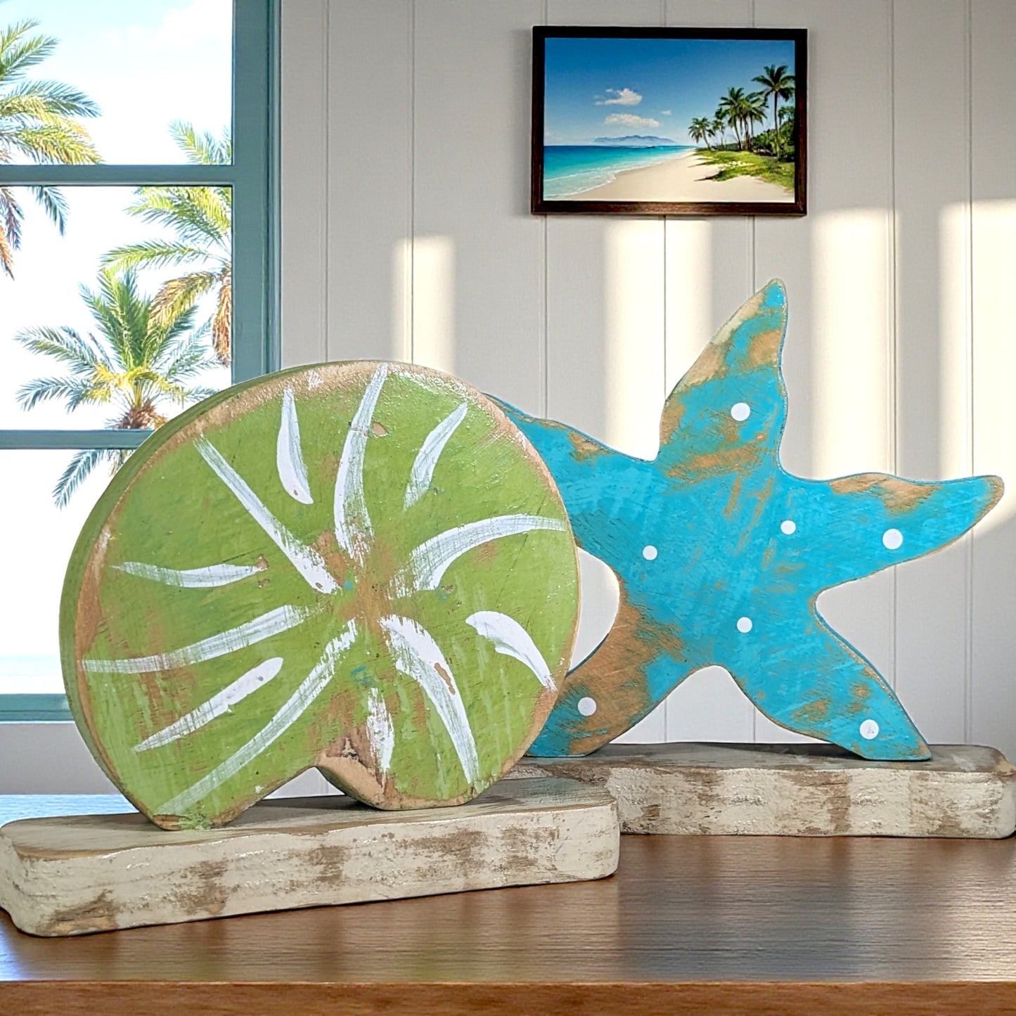 Beach Table Centerpiece Small Seashell Party Accents Nautical Wedding Display Tropical Birthday Cake Table Prop Island Ceremony Shell Decor